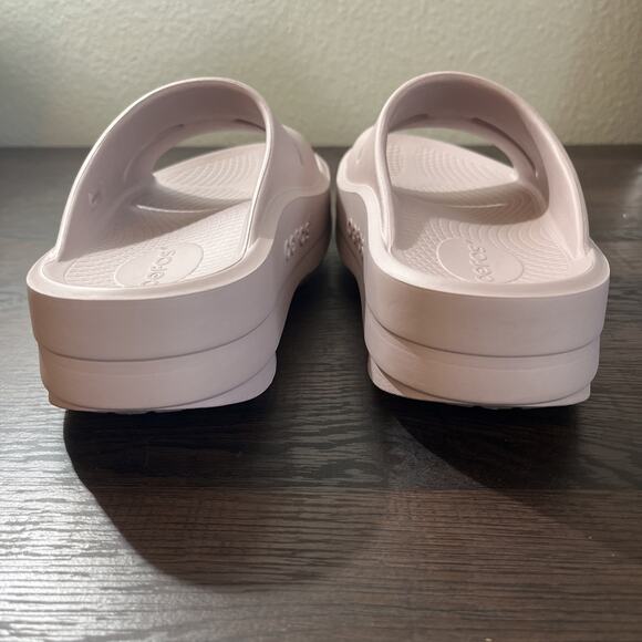 OOFOS OOmega Ooahh Women's Size: 7 Blush Pink Sandal Slide Shoe Recovery - Picture 3 of 10